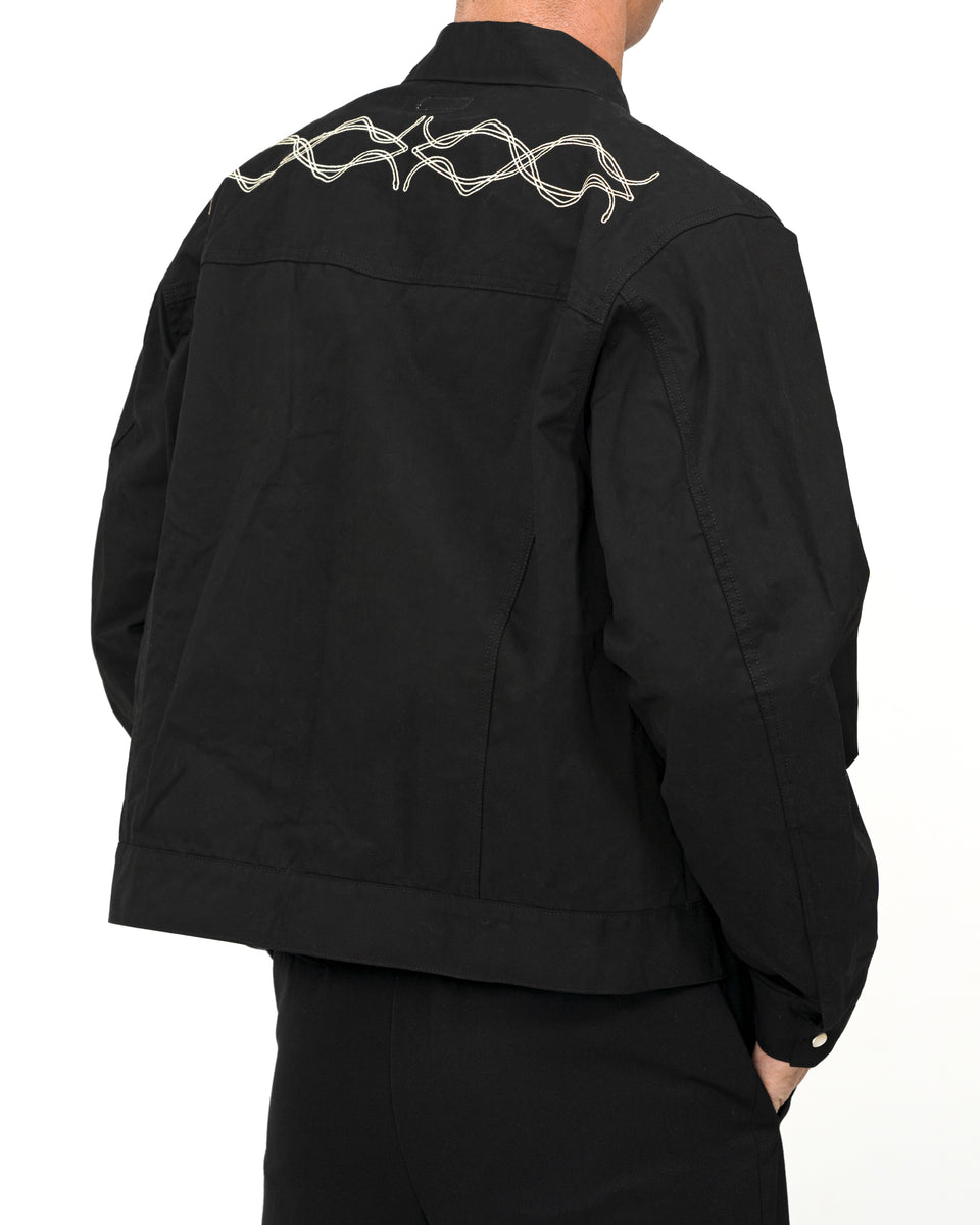 Snap Button Shell Jacket