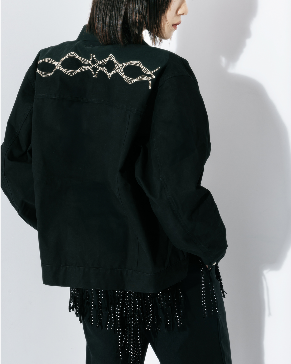 Snap Button Shell Jacket