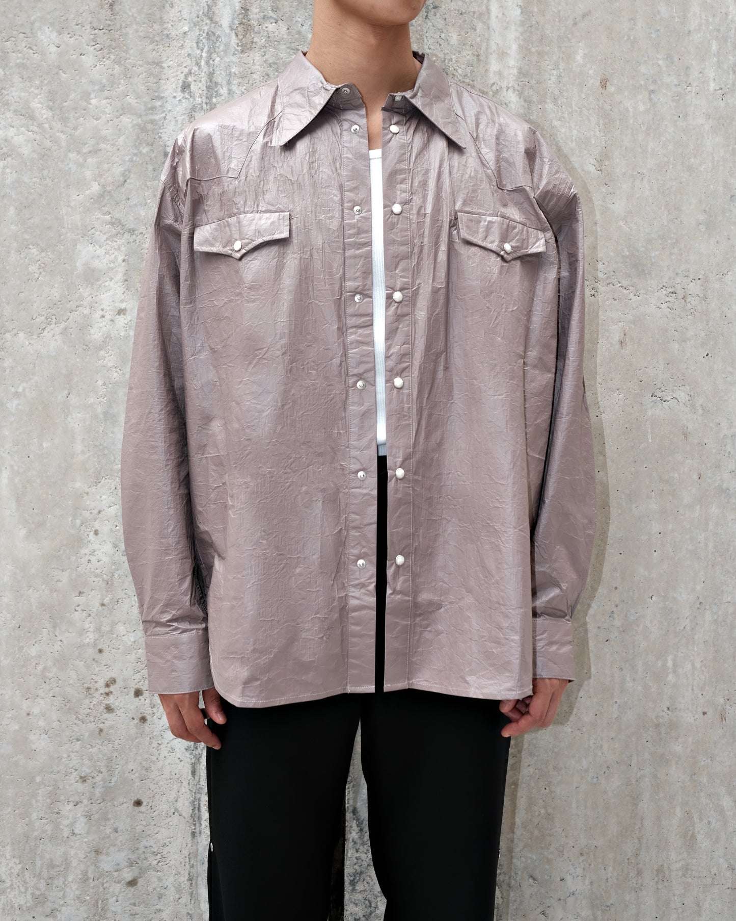 Wrapping Paper Shirt - Pink