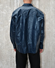 Wrapping Paper Shirt - Navy