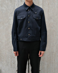 Coins Button Wool Jacket