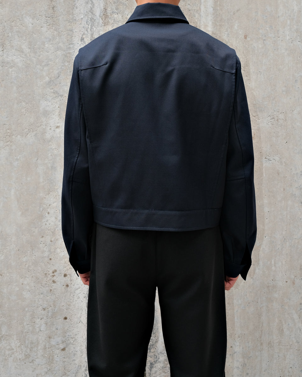 Coins Button Wool Jacket