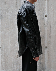 Wrapping Paper Shirt - Black