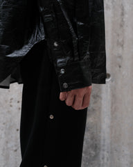 Wrapping Paper Shirt - Black