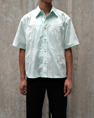 Short Sleeve Parabola Shirt - Mint