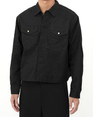 Snap Button Shell Jacket