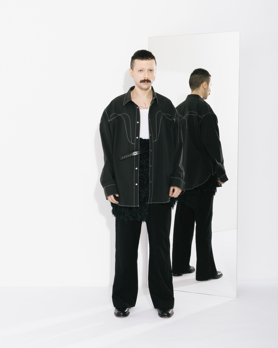 Parabola Shirt - Charcoal